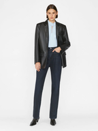 Top Deep V Ruffle Collar - Thrill