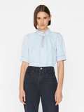 Top Deep V Ruffle Collar - Thrill