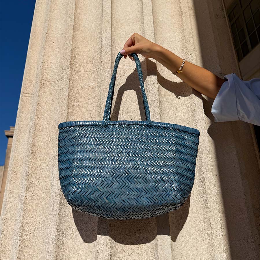 Sac À Main Delhi Medium - Bleu Clair