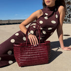 Sac À Main Delhi Medium - Bordeaux