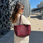 Sac À Main Delhi Medium - Bordeaux