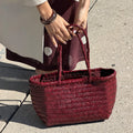 Sac À Main Delhi Medium - Bordeaux