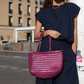 Sac À Main Delhi Medium - Burgundy