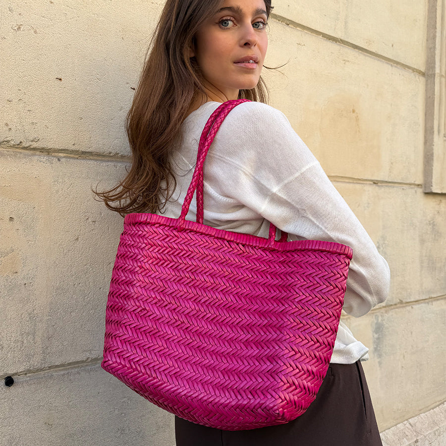Sac À Main Delhi Medium - Fuschia