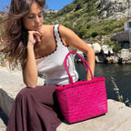 Sac À Main Delhi Medium - Fuschia