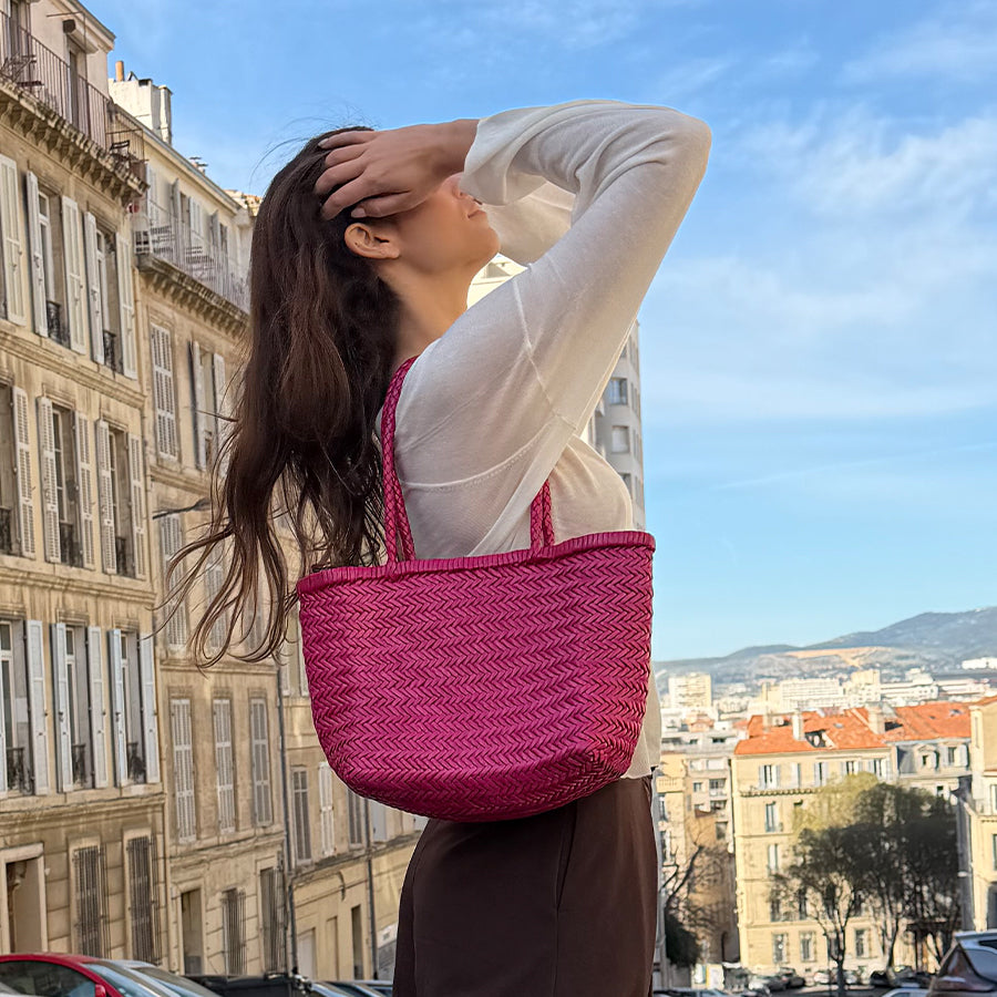 Sac À Main Delhi Medium - Fuschia