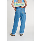 Jean Embroidered Denim