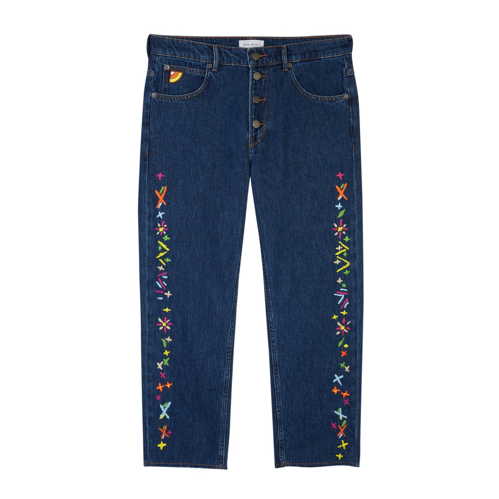 Jean Fair Isle Embroidered