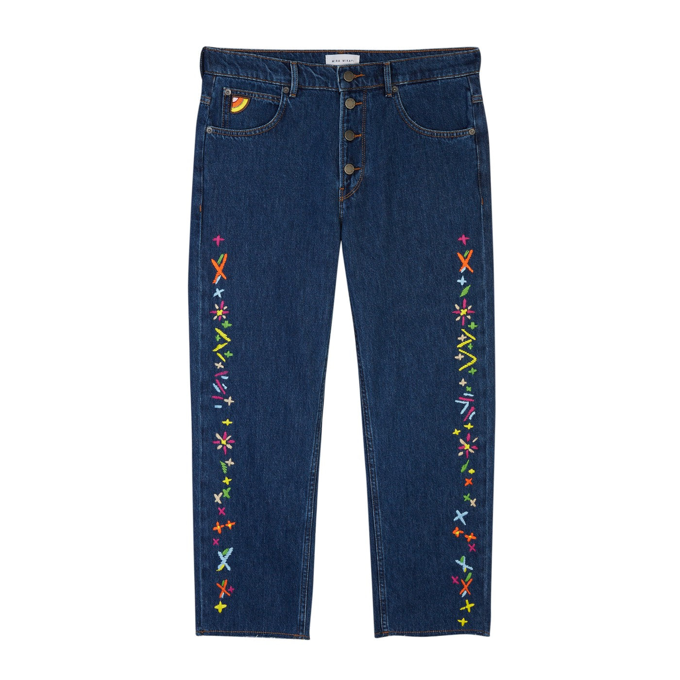 Jean Fair Isle Embroidered