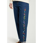 Jean Fair Isle Embroidered