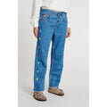 Jean Palm Tree Embroidered
