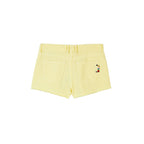 Short Yellow Denim With Keyring