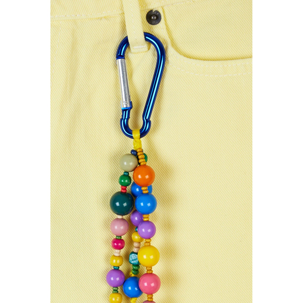 Short Yellow Denim With Keyring