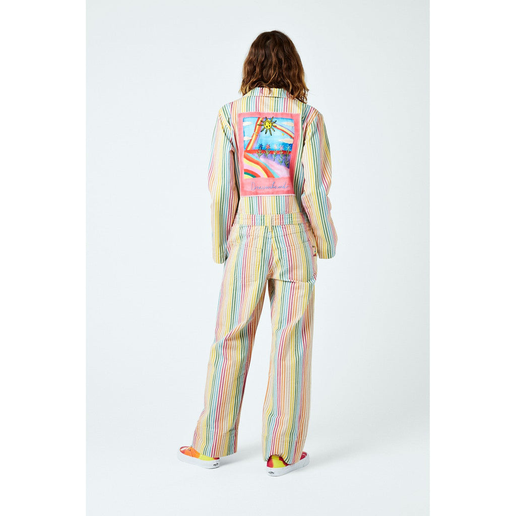 Combinaison Rainbow Stripe Denim