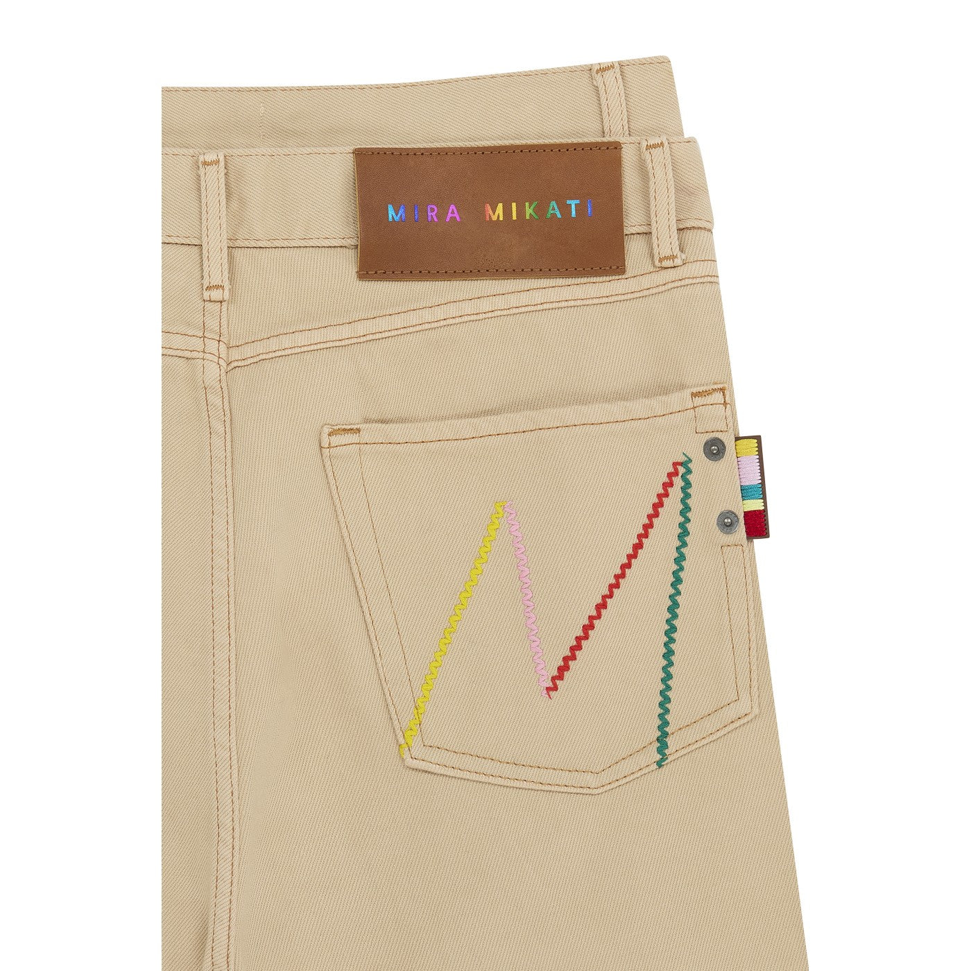 Jean Double Waistband Straight Leg