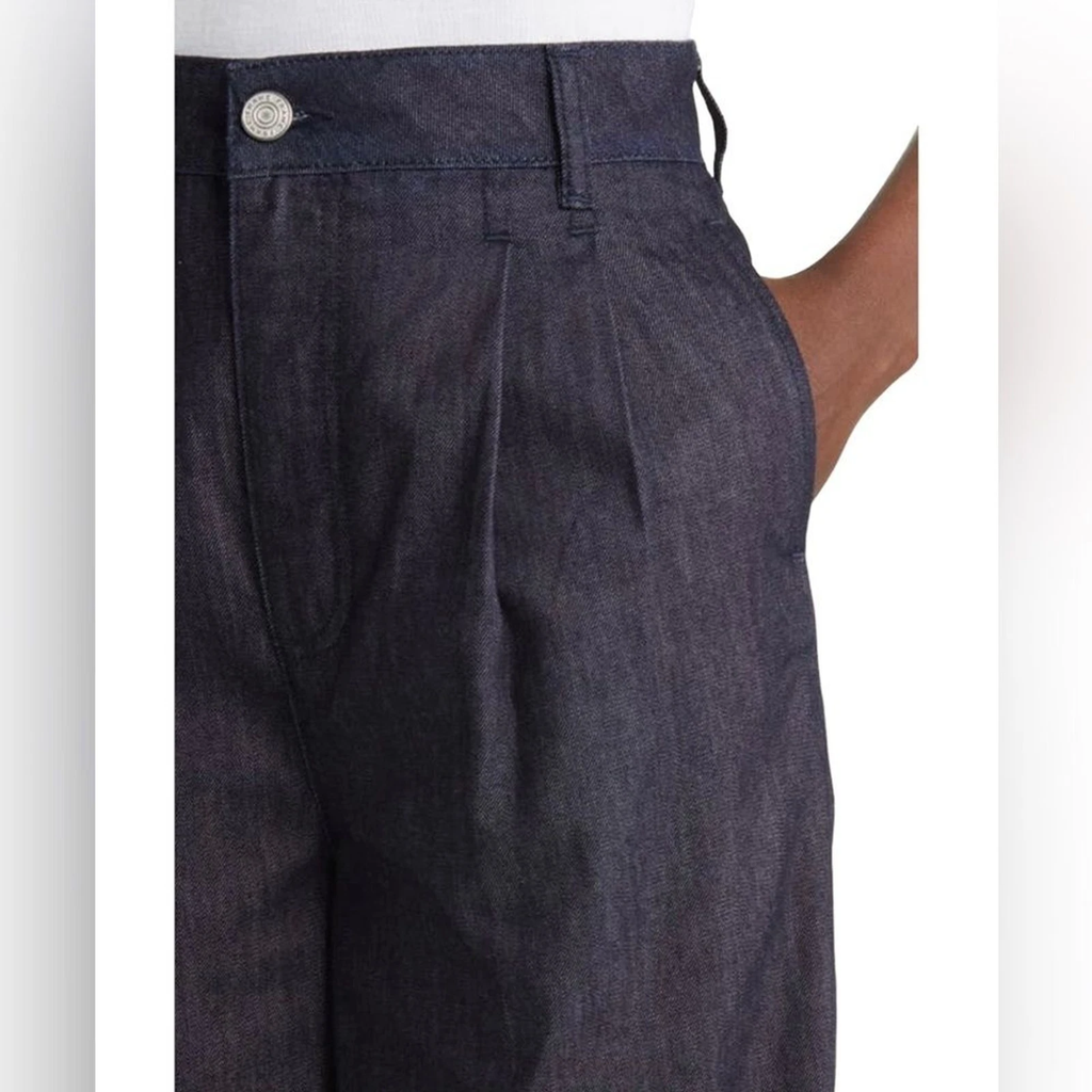 Pantalon Denim Pleated Chino - Rinse