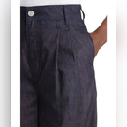 Pantalon Denim Pleated Chino - Rinse