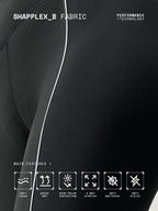 Legging Indra - Noir/Blanc Cassé - Femme