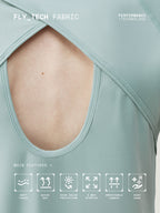 Top Tora - Gris Jade - Femme