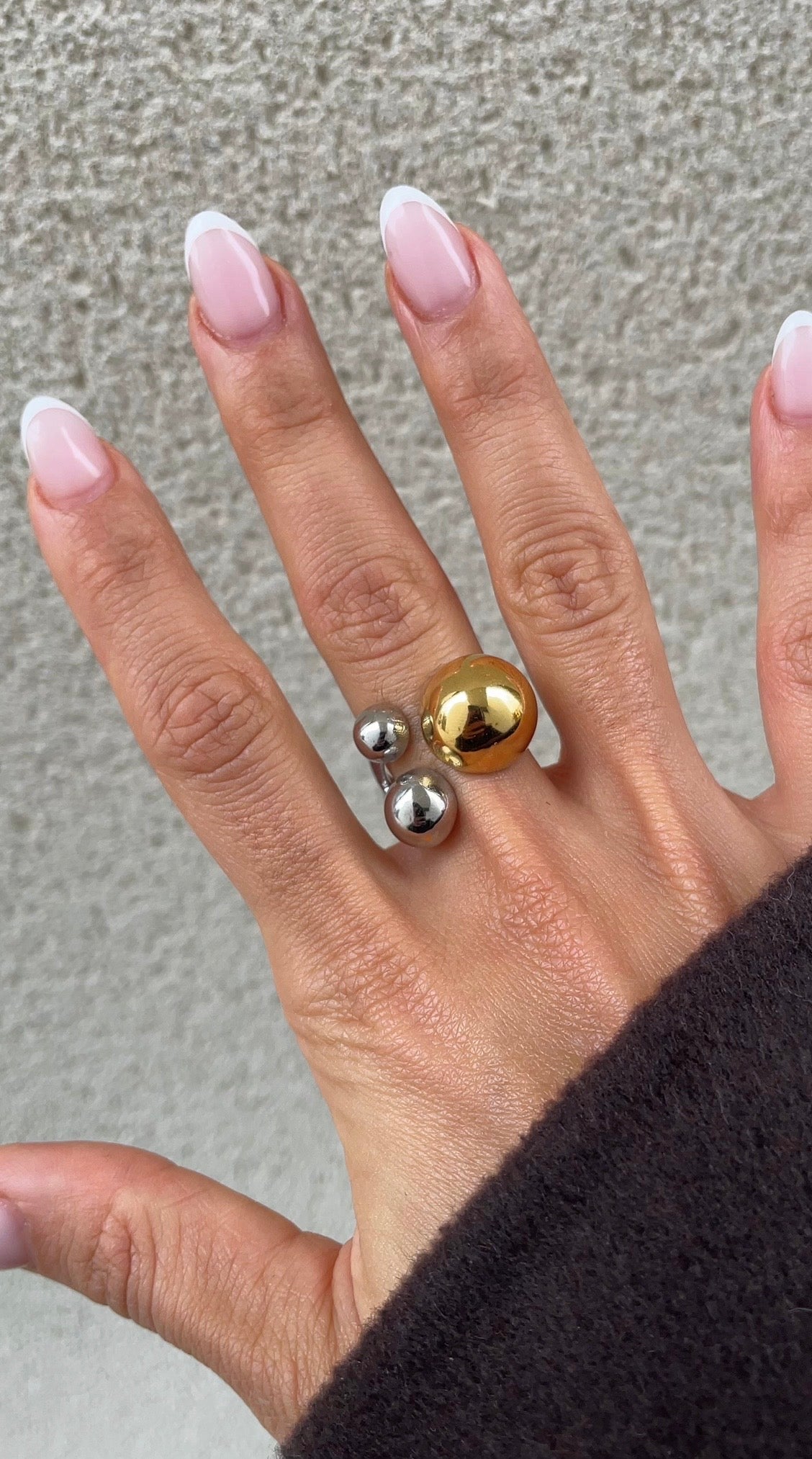 Bague Triple Drop