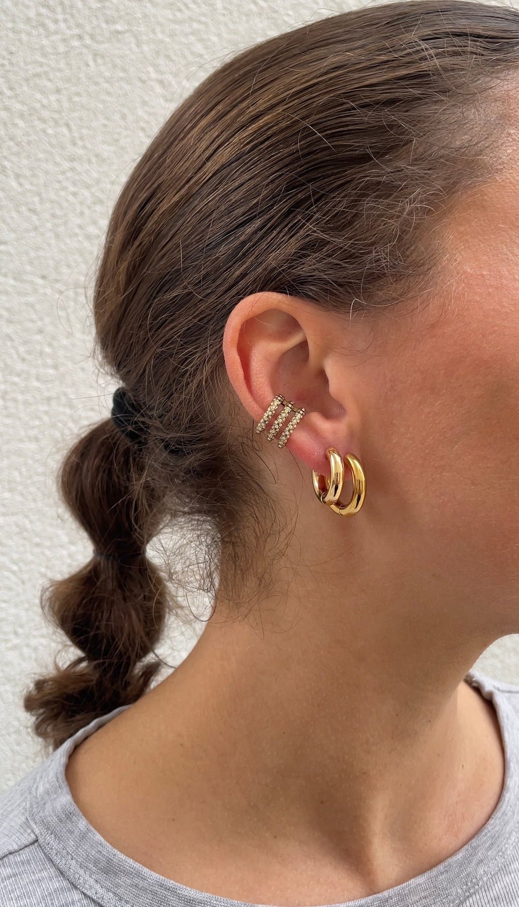 Earcuff Trio Gems