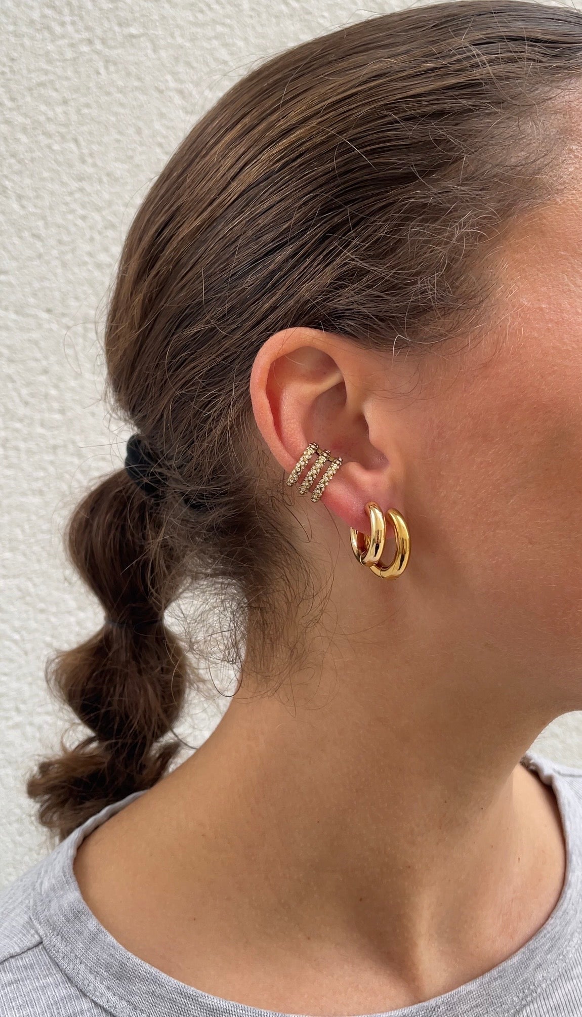 Earcuff Trio Gems