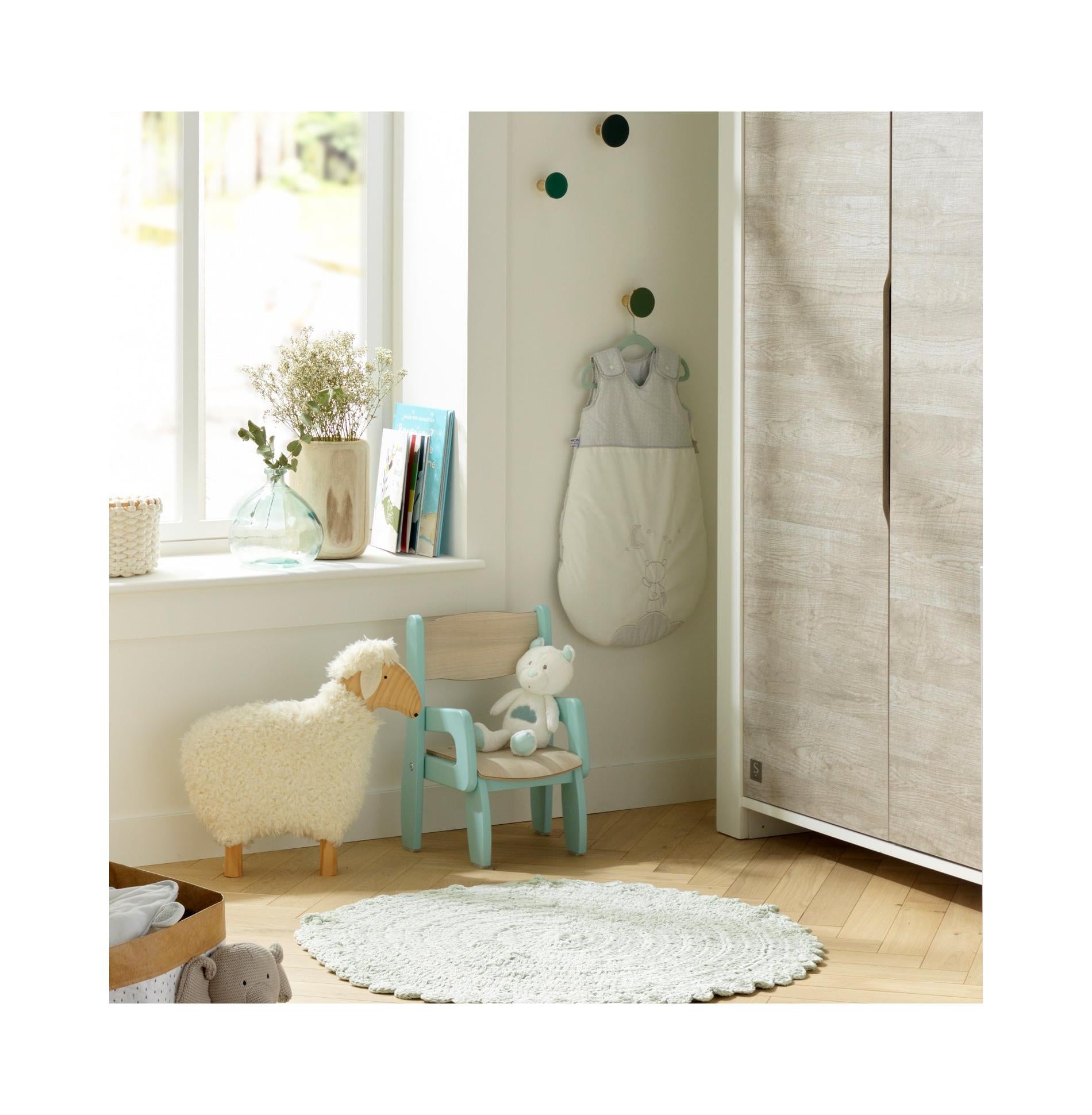 Doudou En Velours Blanc