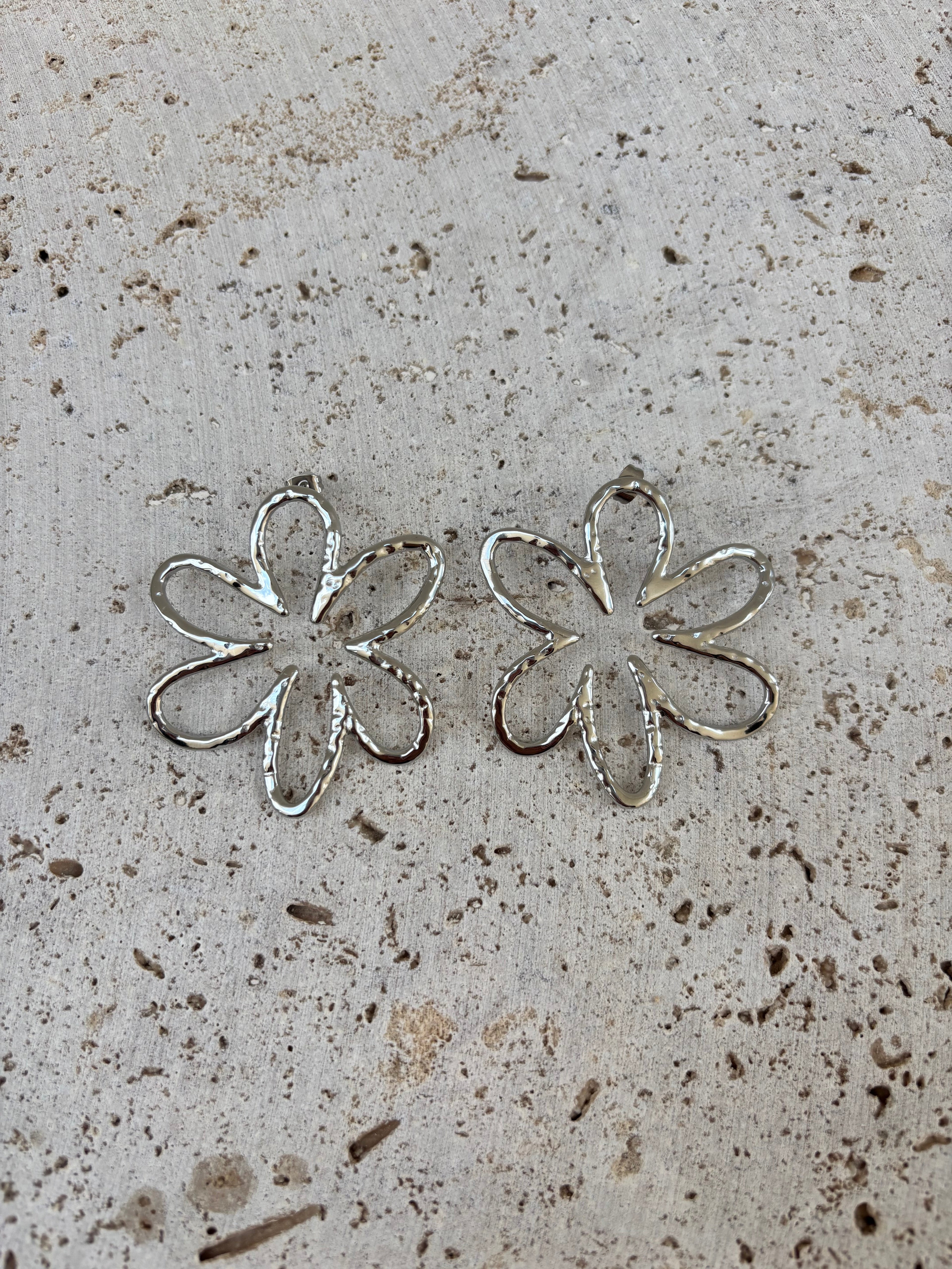 Boucles D'Oreilles Huge Flower