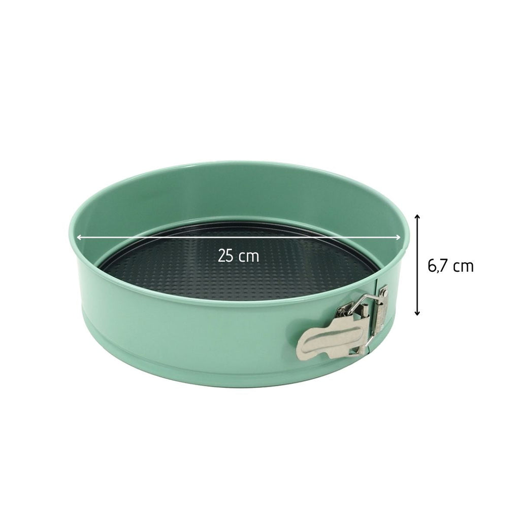 Zenker - Lot De 2 Moules À Manqué 25/25 Cm En Acier Carbone Divers Divers Zenker Divers - Vert|Noir