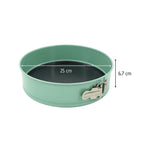 Zenker - Lot De 2 Moules À Manqué 25/25 Cm En Acier Carbone Divers Divers Zenker Divers - Vert|Noir