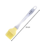 Zenker - Ensemble De 2 Pinceaux De Cuisine Et De Pâtisserie 24 Cm En Poils Silicone Zenker Smart Pastry - Jaune|Brun|Transparent