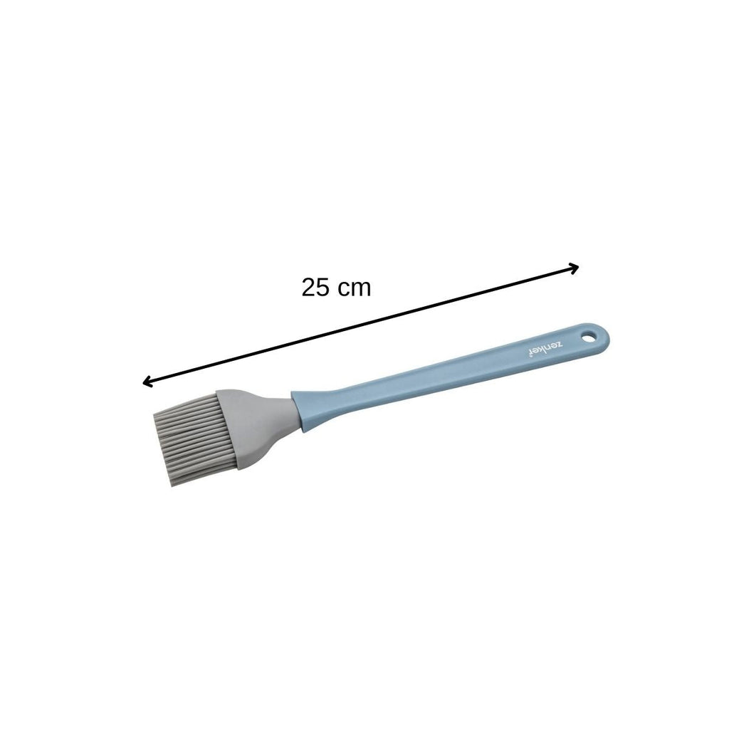 Zenker - Ensemble De 2 Pinceaux De Cuisine Et De Pâtisserie 25 Cm En Poils Silicone Zenker Sweet Sensation - Gris