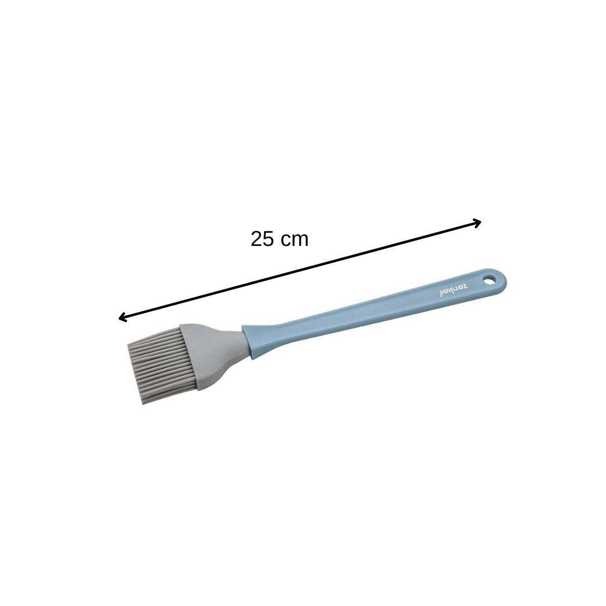 Zenker - Ensemble De 2 Pinceaux De Cuisine Et De Pâtisserie 25 Cm En Poils Silicone Zenker Sweet Sensation - Gris