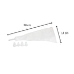 Zenker - Set De 2 Poches À Douilles Avec Embouts En Plastique Zenker Smart Pastry - Transparent