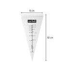 Zenker - Set De 2 Poches À Douilles Professionnelles Zenker Smart Pastry - Transparent