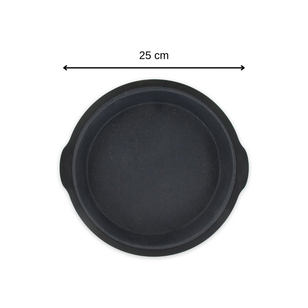 Zenker - Lot De 2 Moules À Gâteaux 25/25 Cm En Silicone Fibre De Verre Silicone Fibre De Verre Silicone Fibre De Verre Zenker Silicone Fibre De Verre - Noir|Gris