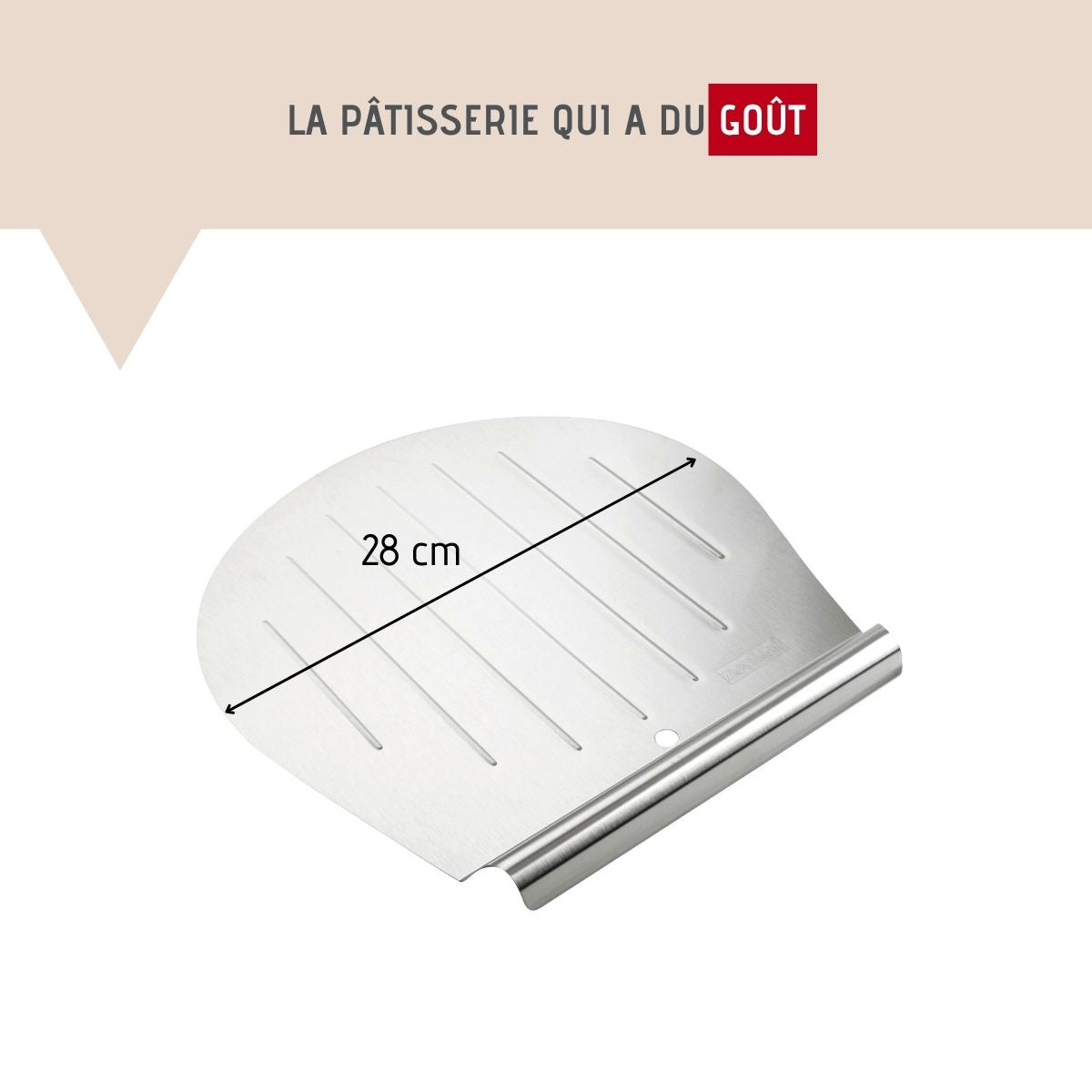 Zenker - Set De 2 Ustensiles De Cuisine Pelle À Gâteau Et Pelle À Pizza Zenker Smart Pastry - Gris