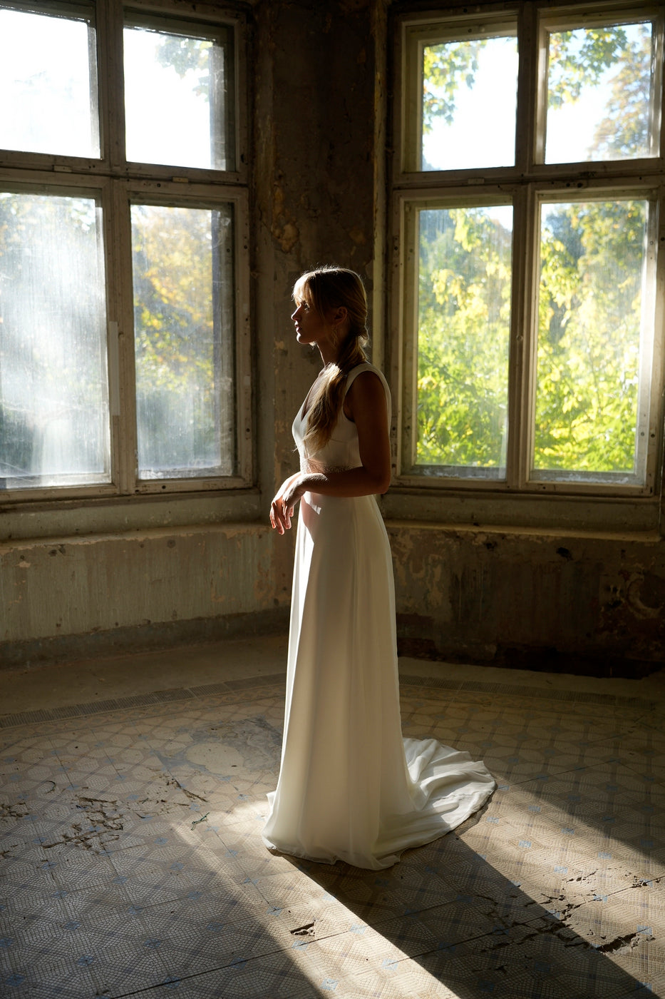 Robe De Mariée Albane - Blanc Soie