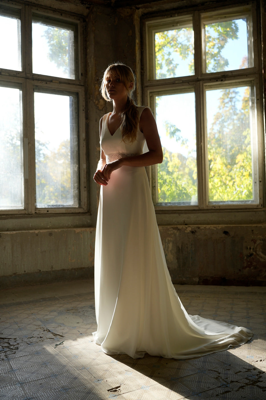 Robe De Mariée Albane - Blanc Soie