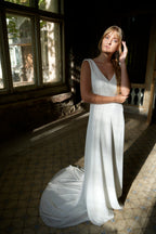Robe De Mariée Albane - Blanc Soie