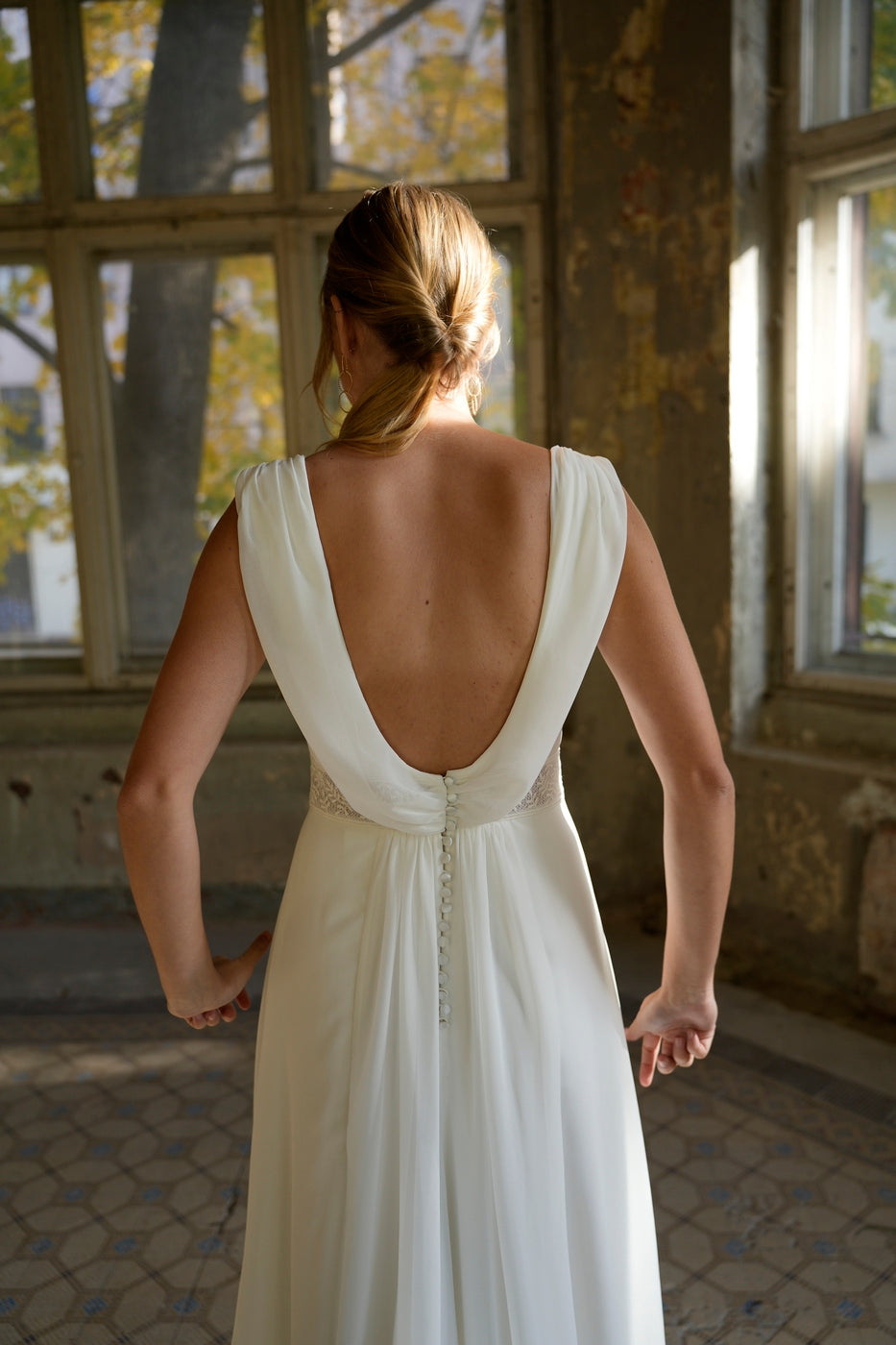 Robe De Mariée Albane - Blanc Soie