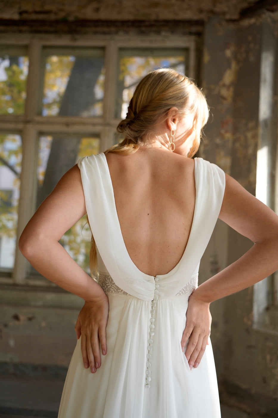 Robe De Mariée Albane - Blanc Soie