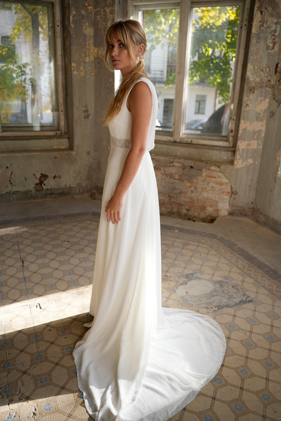 Robe De Mariée Albane - Blanc Soie