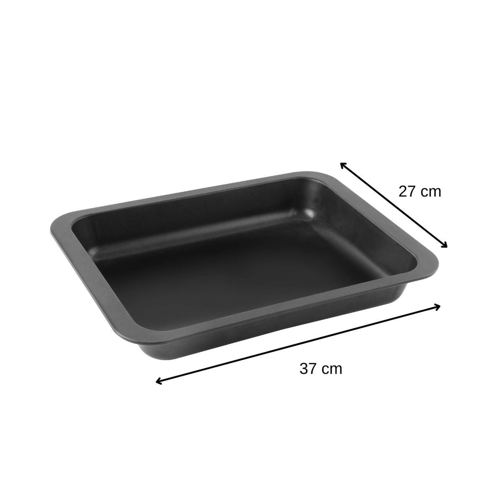 Zenker - Plat À Four Rectangulaire 37 X 27 Cm Zenker Spécial Cooking - Noir
