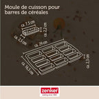 Zenker - Set De 4 Ustensiles De Pâtisserie Moule À Gâteaux Bol Et Spatule Zenker Sweet Sensation - Beige|Lila|Inox