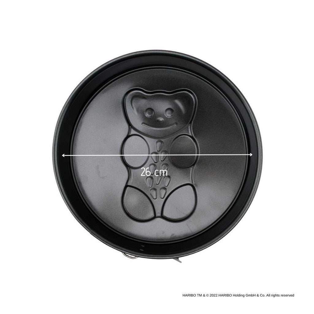 Zenker - Set Pâtisserie Avec Moule À Manqué 26 Cm À Charnière Motif Ourson, 2 Bols À Mixer Et Spatule Zenker - Noir