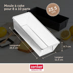 Zenker - Set De 5 Ustensiles De Pâtisserie Moule À Gâteaux Bols À Mixer Spatule En Silicone Et Verre Mesureur Black Metallic Black Mettallic Zenker Black Mettallic - Noir