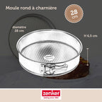 Zenker - Set De 5 Ustensiles De Pâtisserie Moule À Gâteaux 2 Bols Spatule Pâtisserie Et Verre Doseur Zenker Silver - Gris