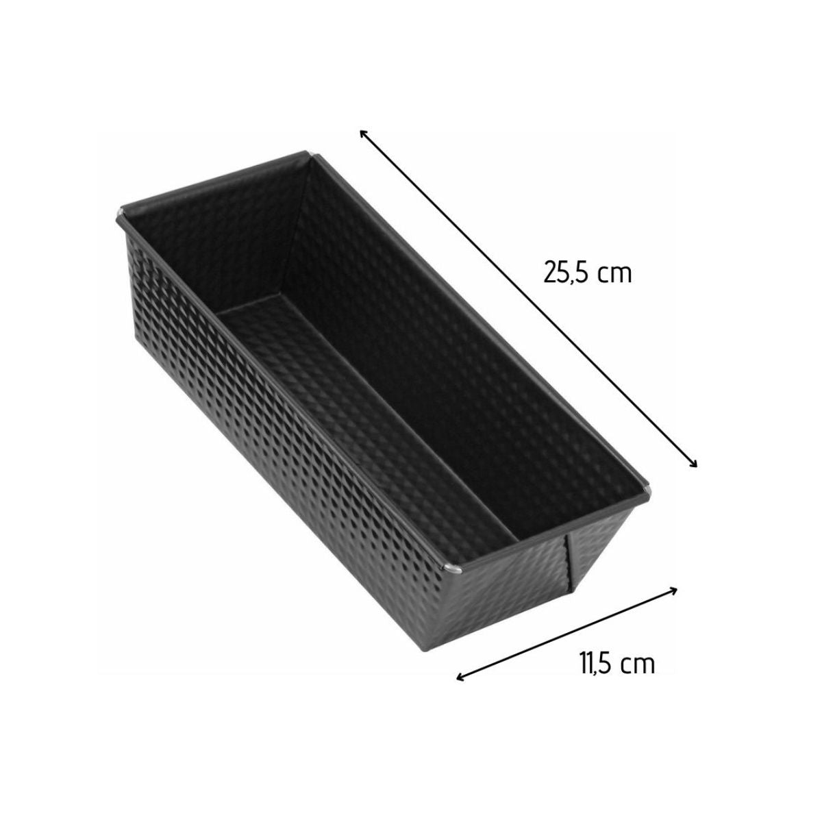 Zenker - Lot De 2 Moules À Cake 25,5 Cm Zenker Black Metallic - Noir