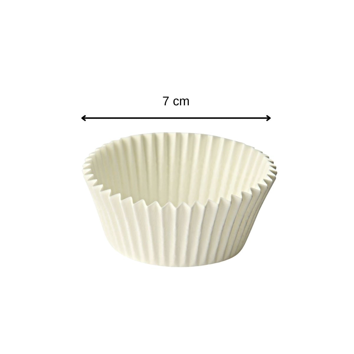Zenker - Lot De 300 Moules À Muffins En Papier 7 Cm Zenker Smart Pastry - Blanc
